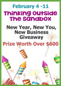 Thinking Outside The Sandbox New Year Giveaway