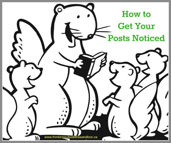 how to get your blog posts noticed