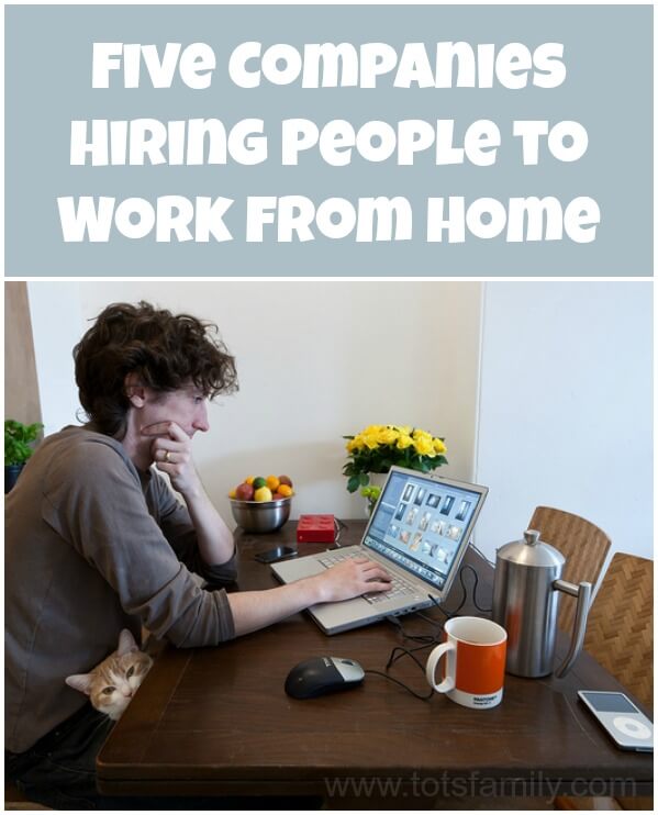 Five Companies Hiring People to Work From Home