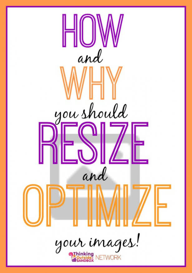 Why should you resize and compress your images (or optimize them). Find out why and how! It's not that hard!