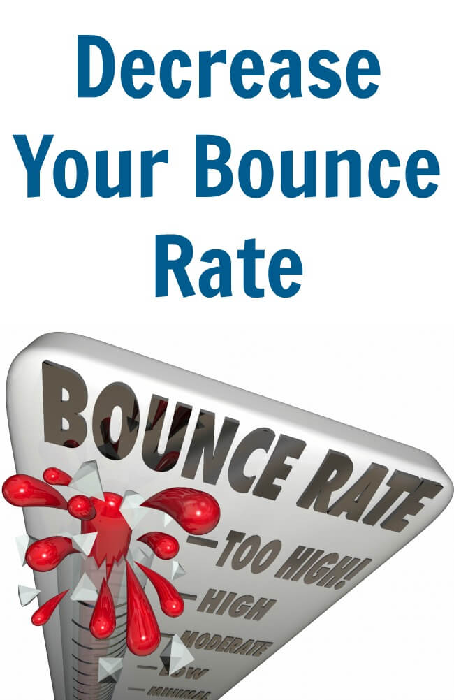 Decrease Your Bounce Rate