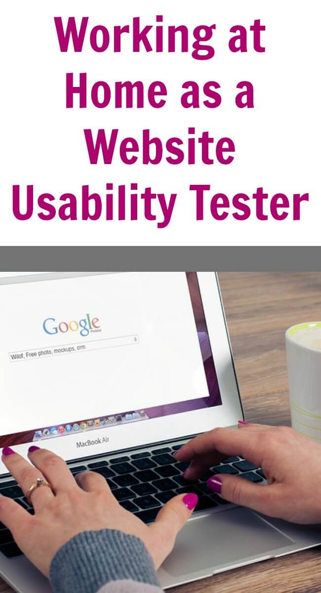 Working at Home as a Website Usability Tester