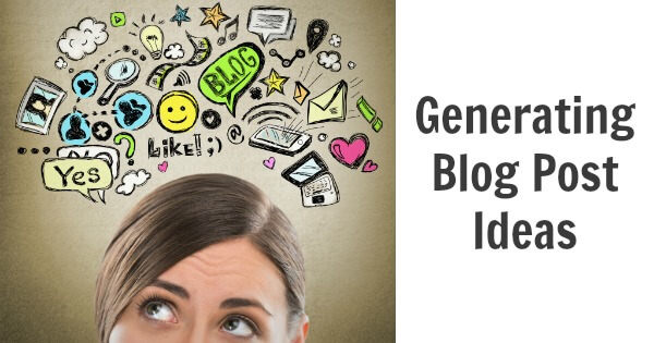 Generating Blog Posts Ideas