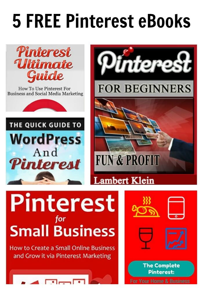 5 FREE Pinterest eBooks