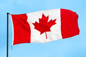 image of Canadian flag - Why It Is Worth Living in Canada