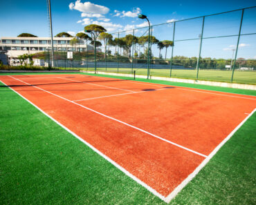 tennis court close-up background - the Marvels of Acrylic Tennis Court Surface