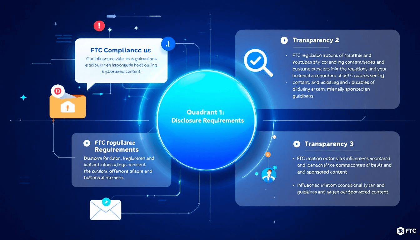 A chart showing the importance of FTC compliance in influencer marketing.