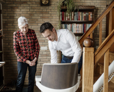 Living independently for longer with the help of a stairlift