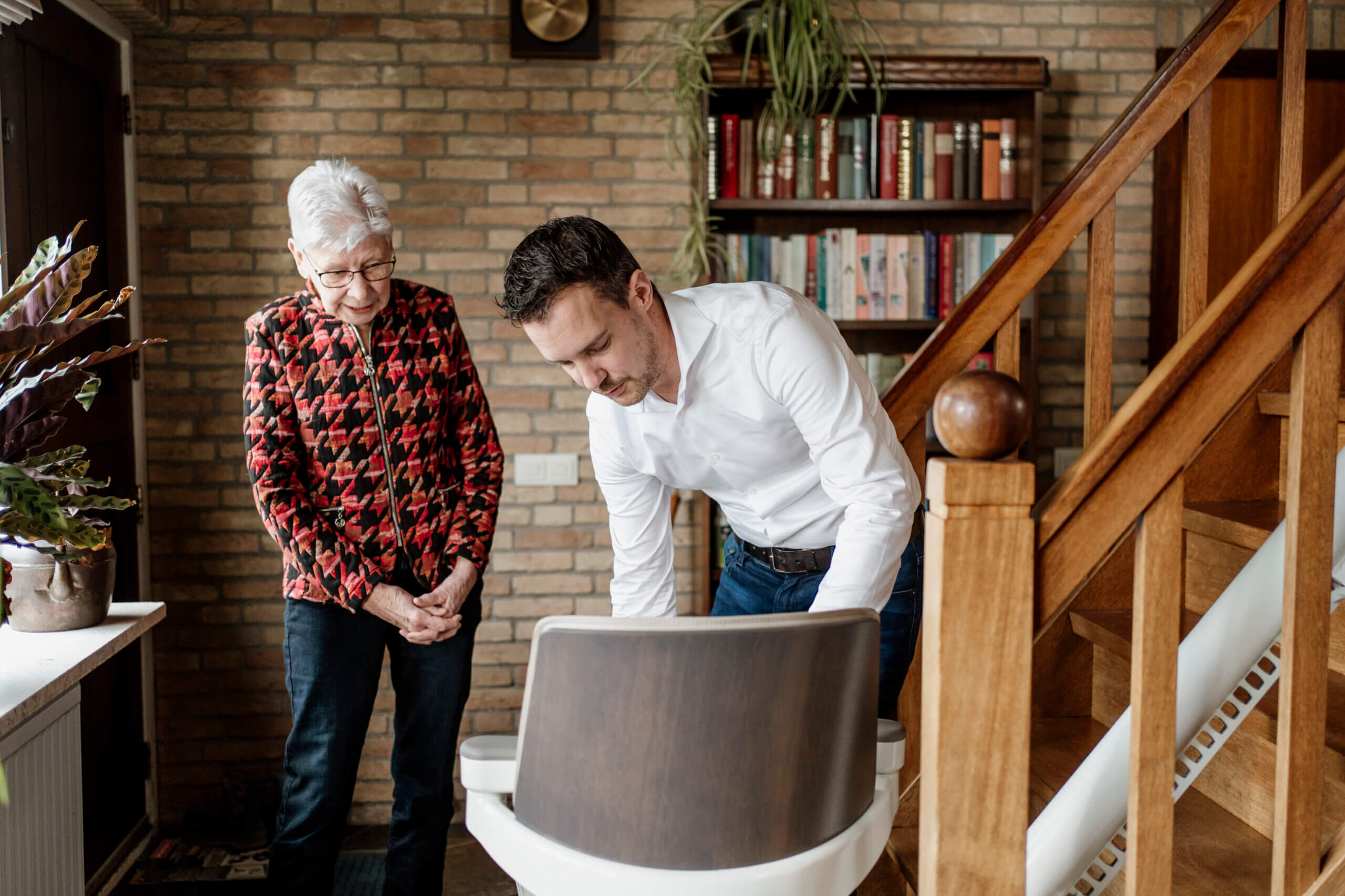 Living independently for longer with the help of a stairlift